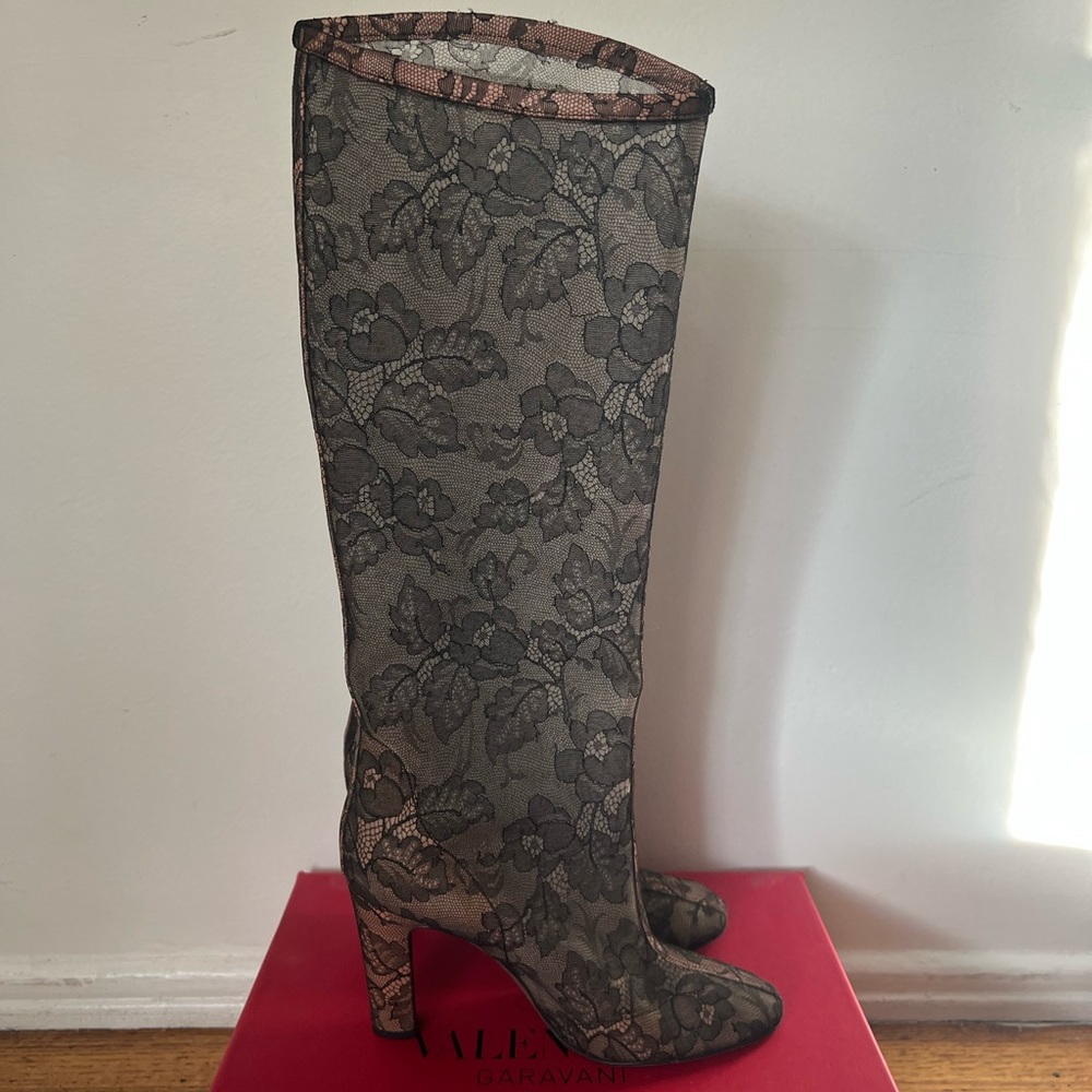 Valentino lace boots